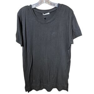 John Elliott Mercer Tee Black Size 3 Large Supima Cotton Modal NWT